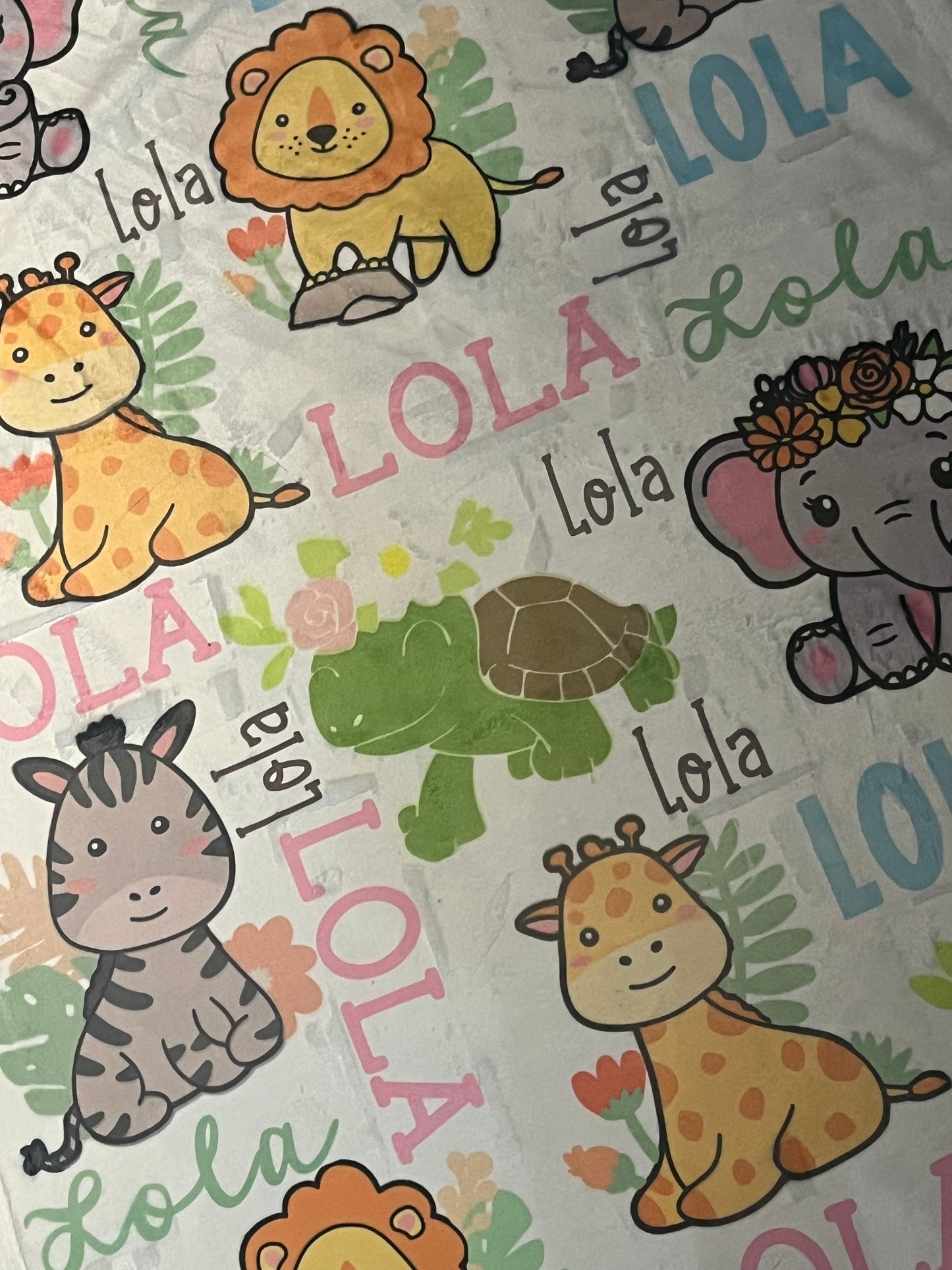 Personalised baby blankets