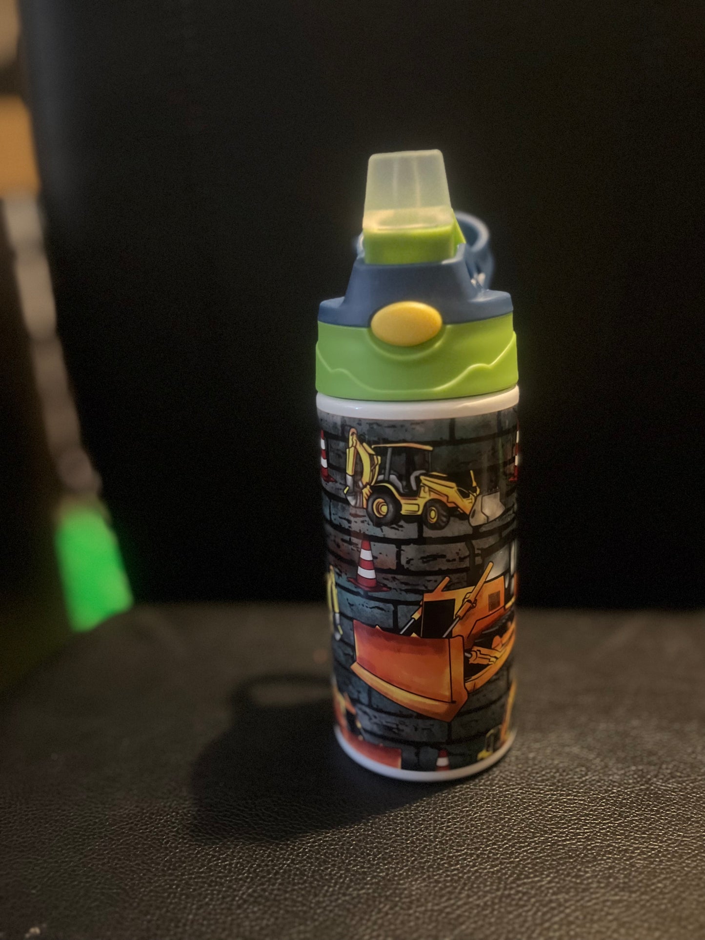 Construction drink bottle