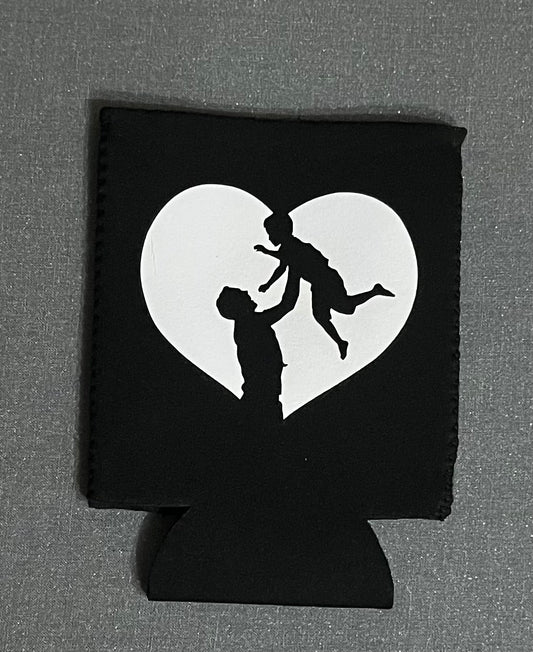 Father and child cut out