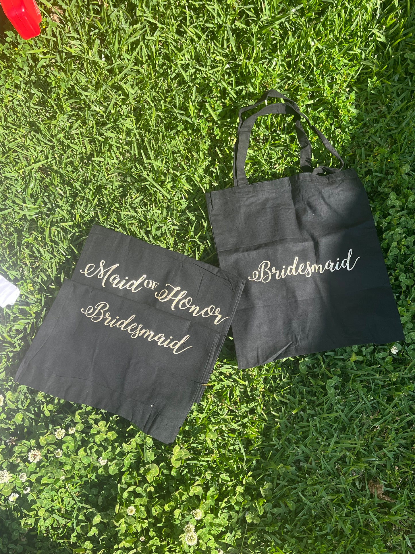 Bridal party tote bag