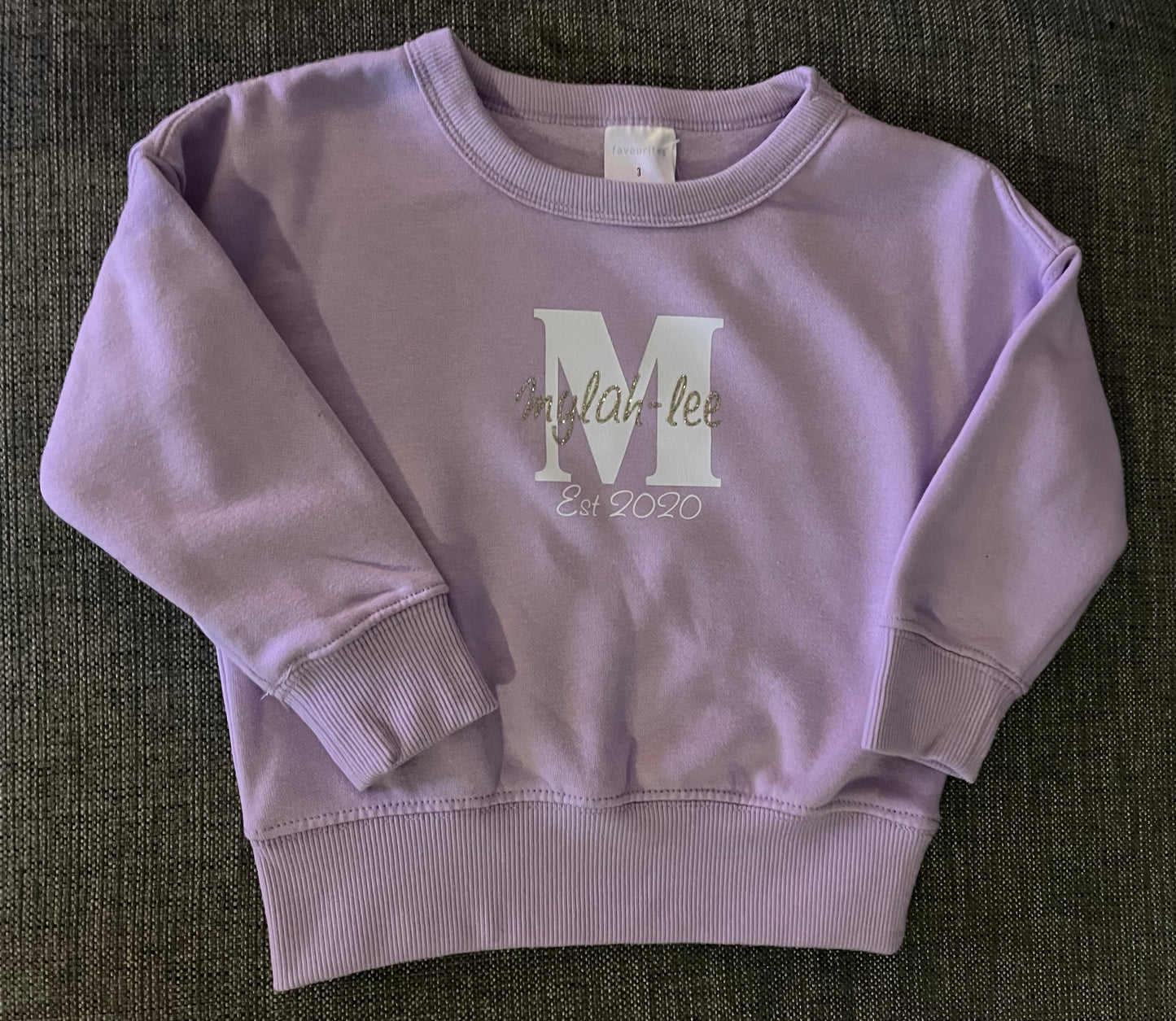 Child’s personalised tracksuit